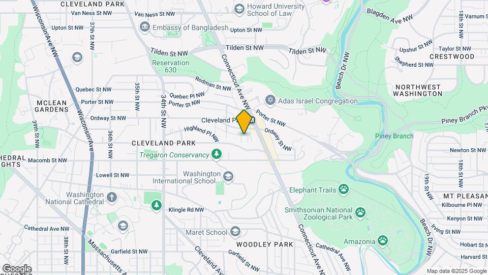 3411 29th St NW Map and Location Details