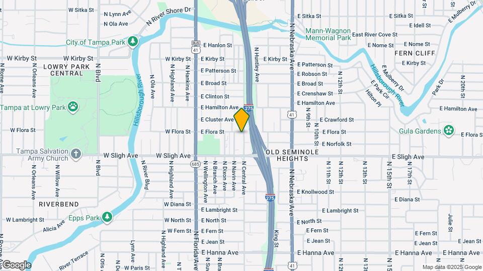 6920 N Central Ave Map and Location Details