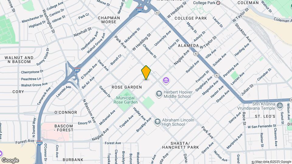 1470 McDaniel Ave Map and Location Details