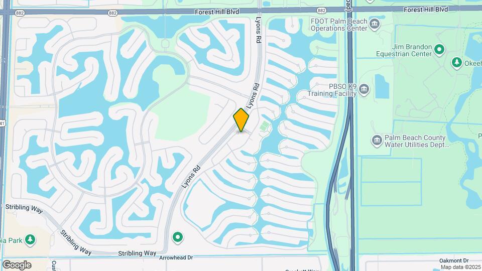 2804 Rio Claro Dr N Map and Location Details