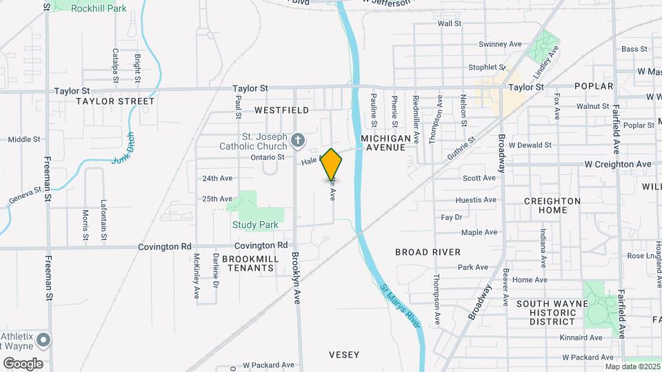 2412 Juliette Ave Map and Location Details