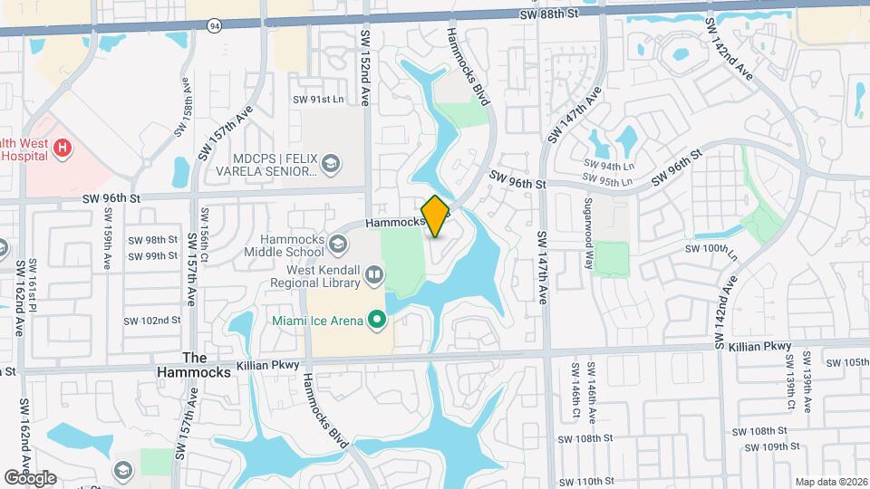 9733 Hammocks Blvd Map and Location Details