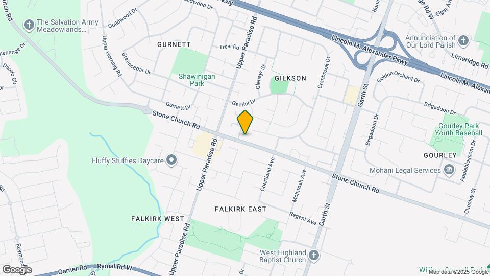 610 Stone Church Rd W Map and Location Details