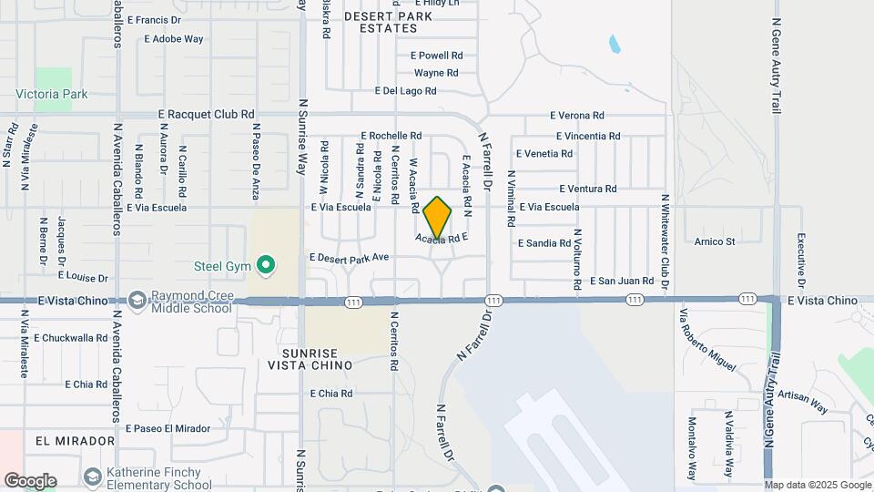 1950 N Magnolia Rd Mapa y Detalles de la Ubicación