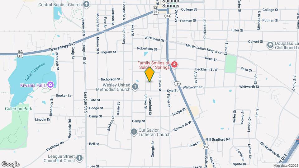 701 Cranford St Map and Location Details
