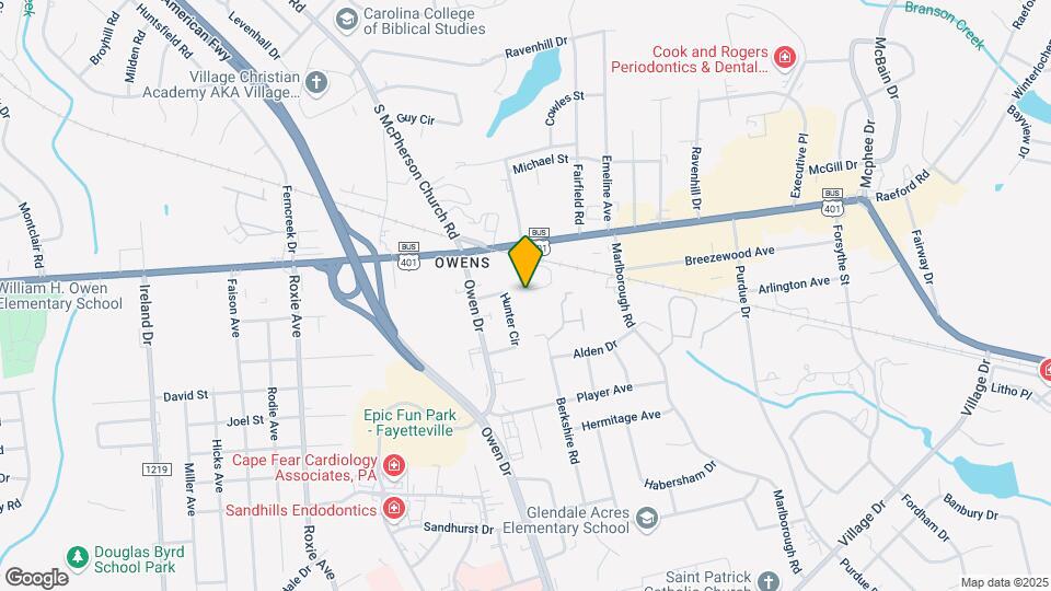 1008 Ancestry Dr Map and Location Details