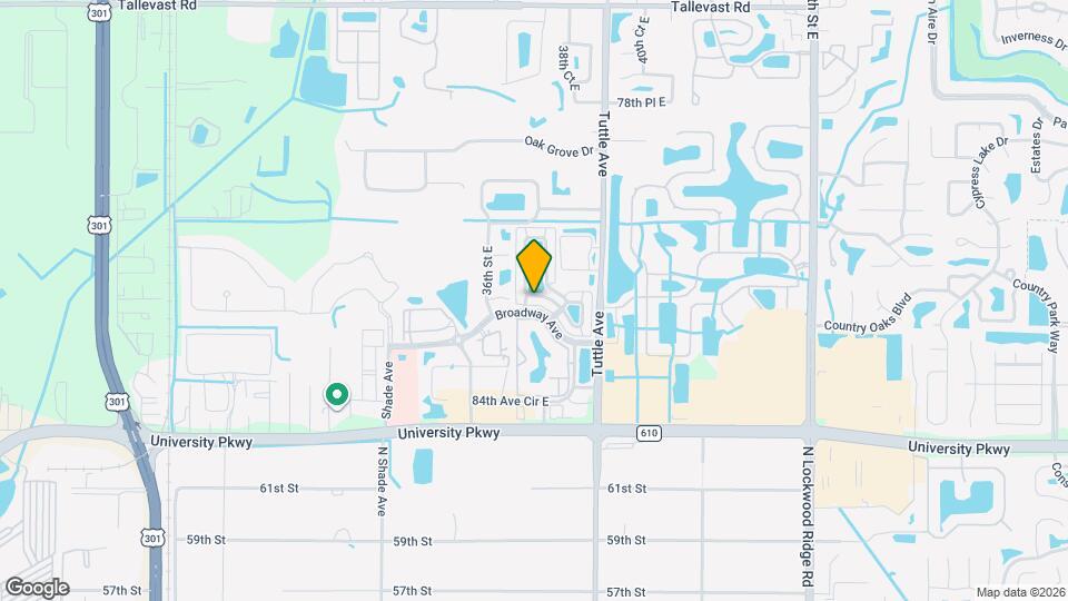 3720 82nd Ave Cir E Map and Location Details