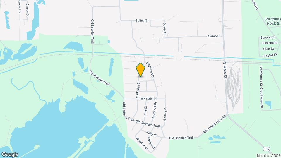 1595 Chinkapin Dr Map and Location Details