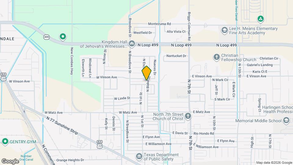 113 E Hoogland Ave Map and Location Details