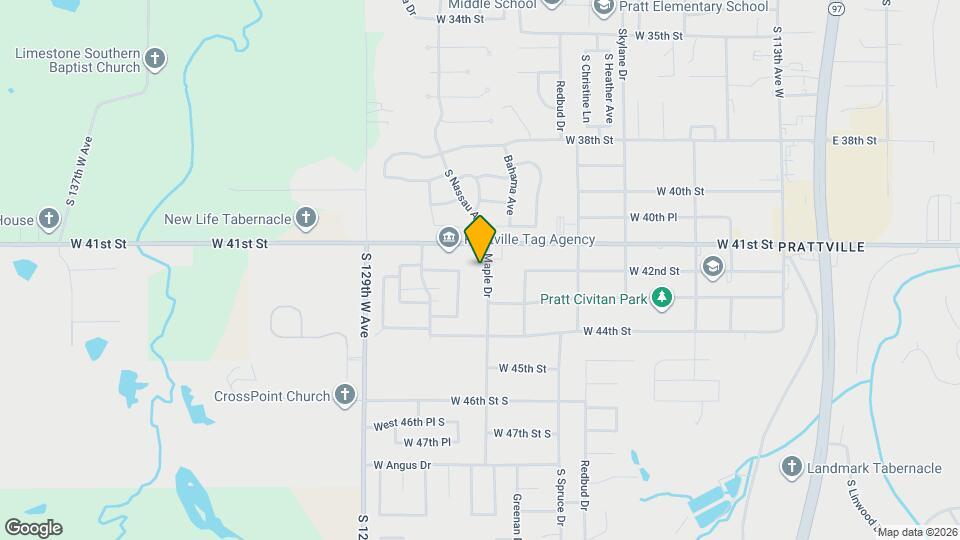 4110 Maple Dr Map and Location Details