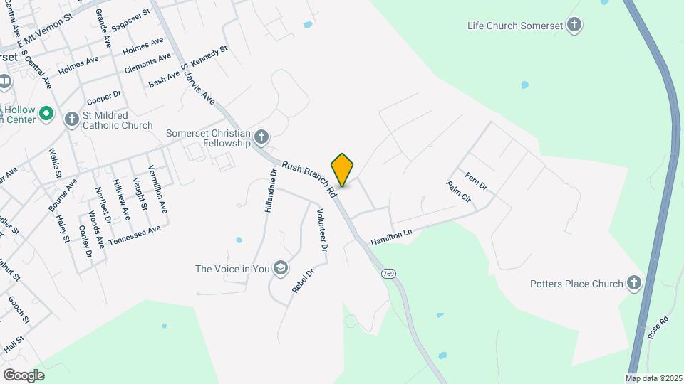 100 N Brookhaven Dr Map and Location Details