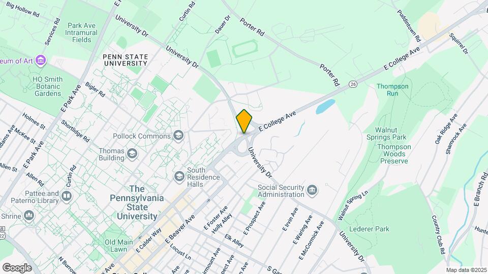 Meridian Mapa y Detalles de la Ubicación