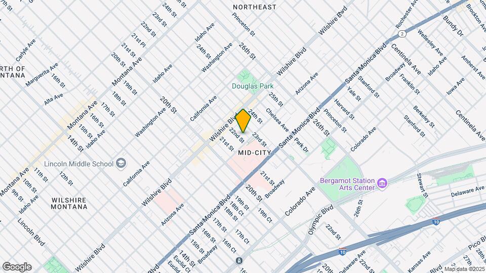 1247 22nd St Map and Location Details
