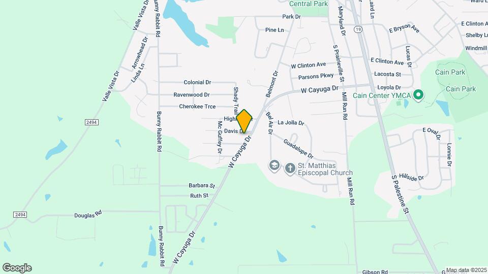 602 W Cayuga Dr Map and Location Details