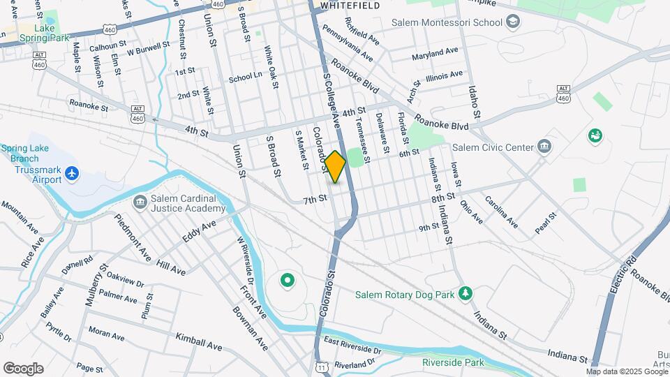 201 E 7th St Mapa y Detalles de la Ubicación