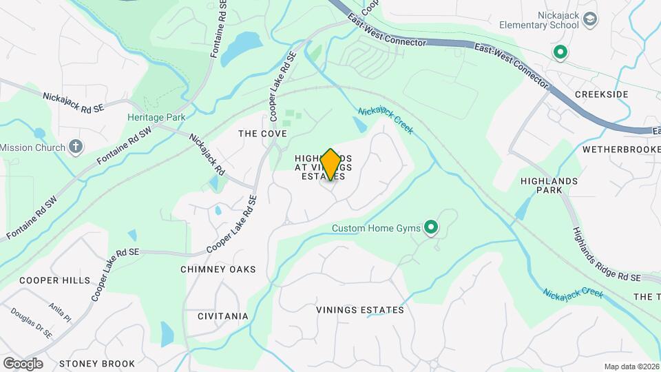 5010 Highland Oaks Ct Mapa y Detalles de la Ubicación