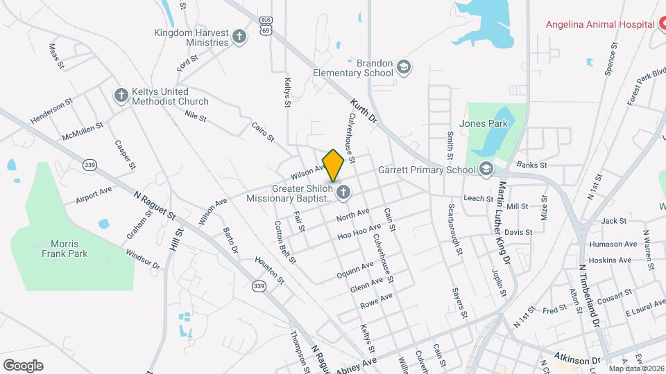 911 Weaver Ave Map and Location Details