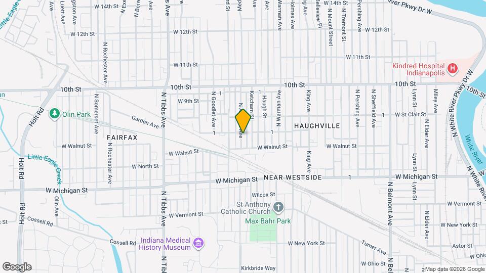 731 N Arnolda Ave Map and Location Details