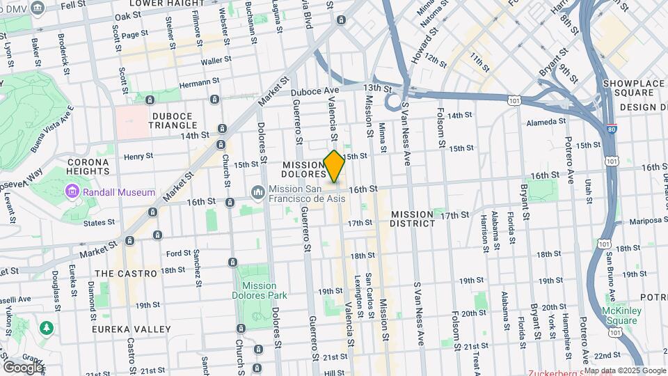 3116 16th St Map and Location Details