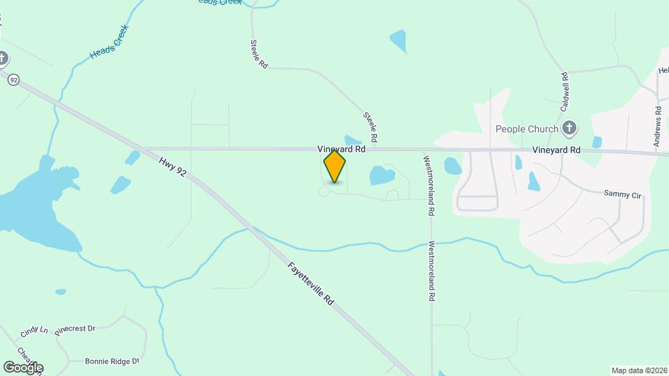 1115 Burgundy Dr Map and Location Details