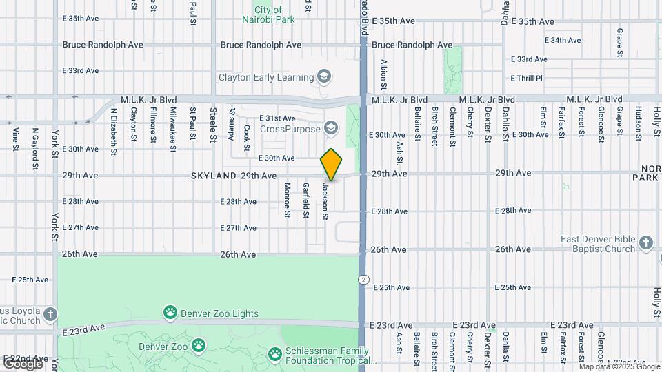 2874 Jackson St Map and Location Details