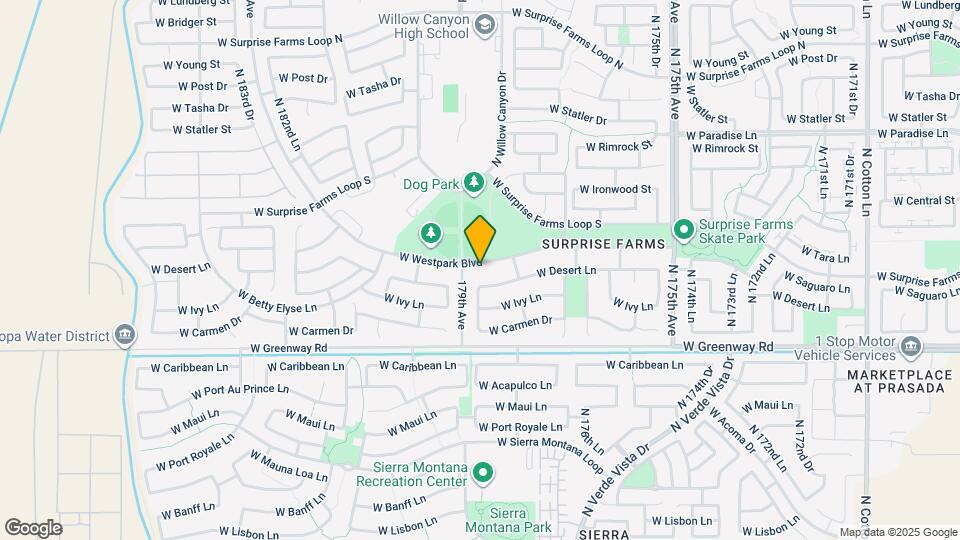 17859 W Westpark Blvd Map and Location Details