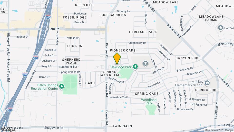4122 Cochise Dr Map and Location Details