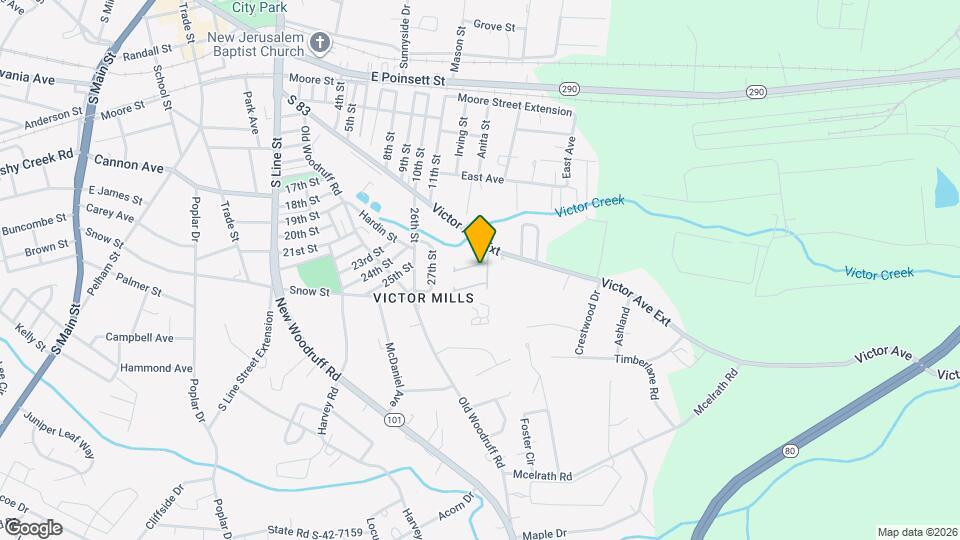 811-822 Thread Wy Map and Location Details