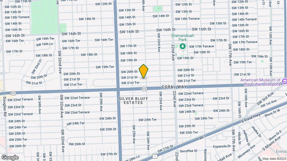 2415 SW 21st Ter Map and Location Details