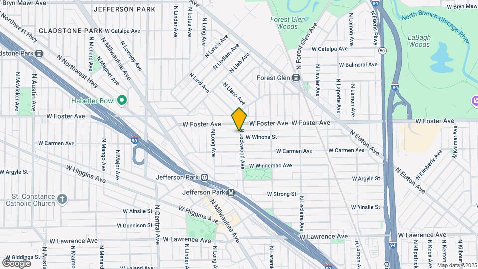 5300 W Winona St Mapa y Detalles de la Ubicación