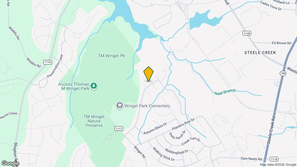 11923 Withers Mill Dr Map and Location Details