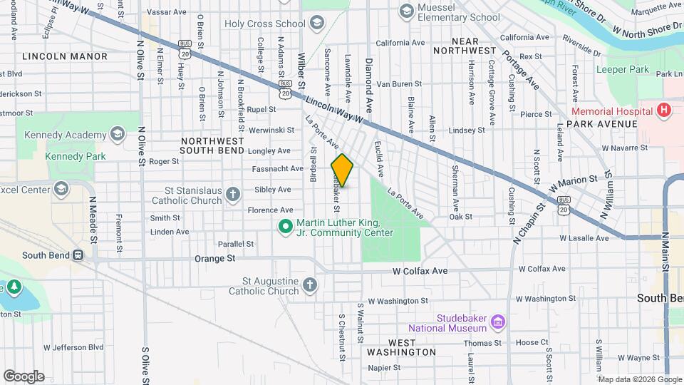 422 Studebaker St Map and Location Details