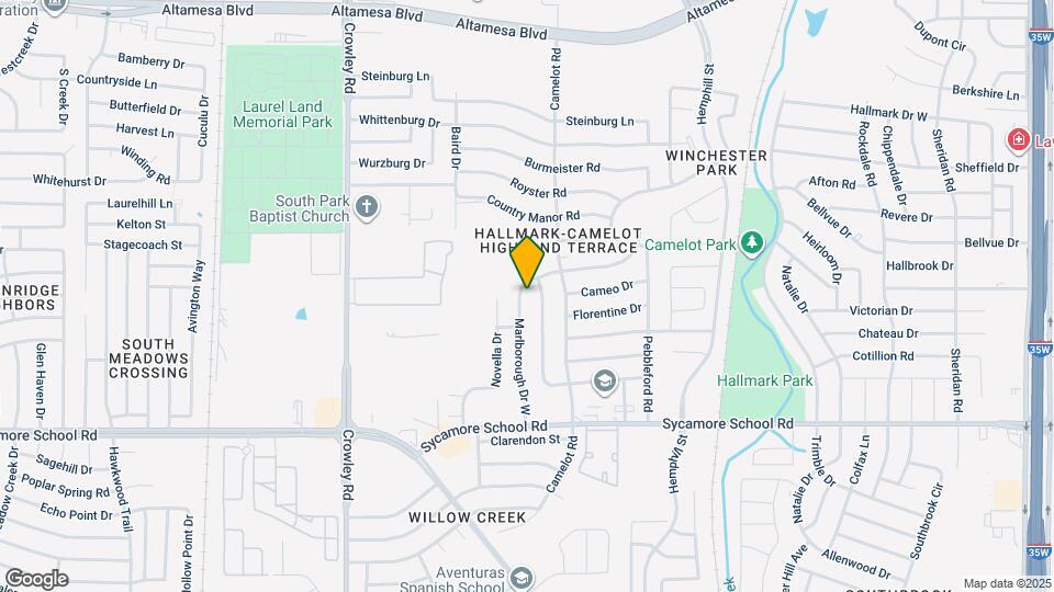 7333 Marlborough Dr W Map and Location Details
