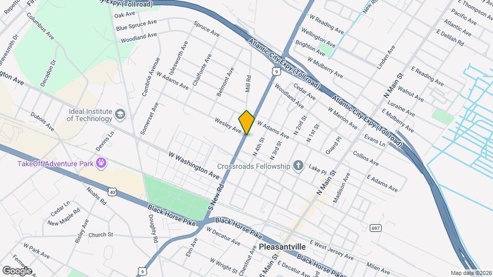 116 N New Rd Map and Location Details