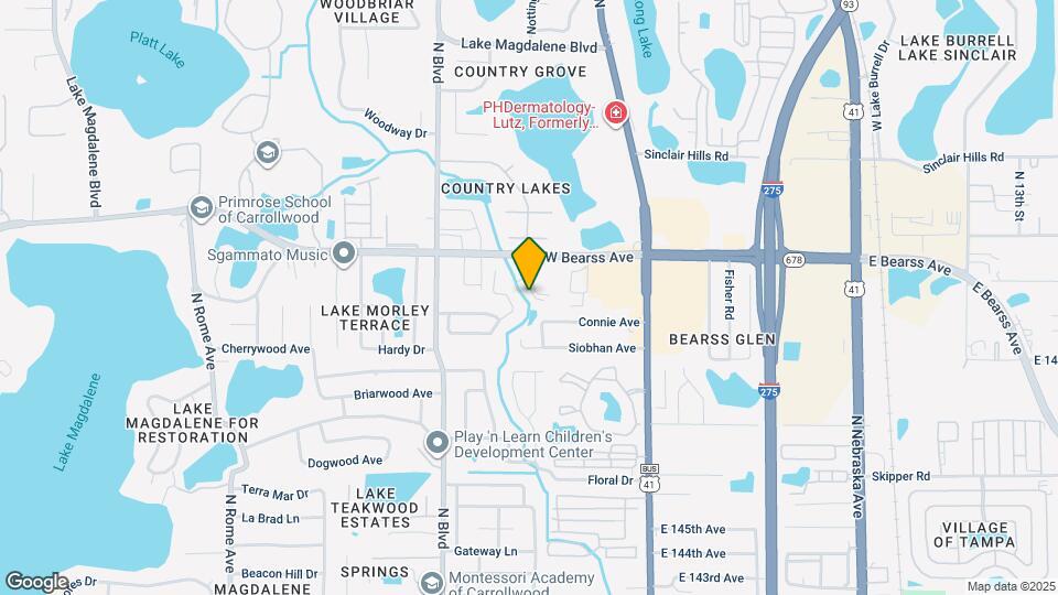 14828 Winding Creek Ct Map and Location Details