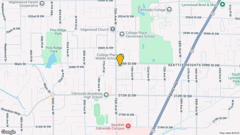 20815 76th Ave W Map and Location Details