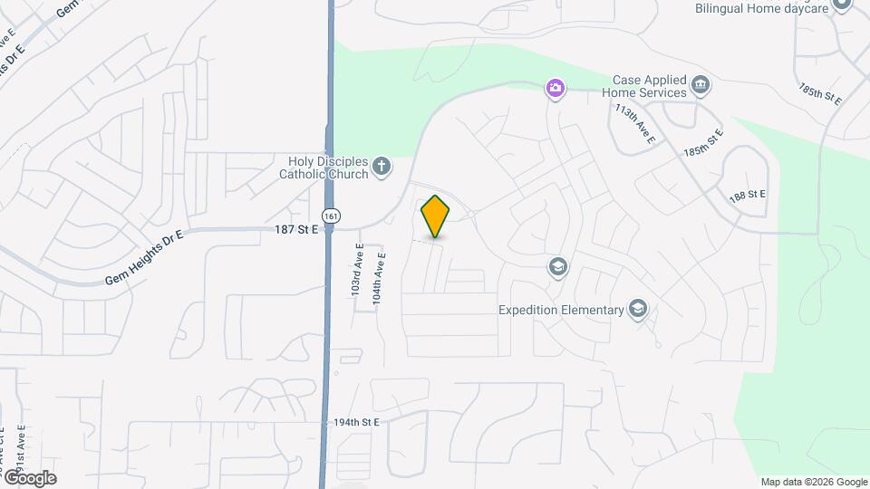 18721 105th Ave Ct E Map and Location Details