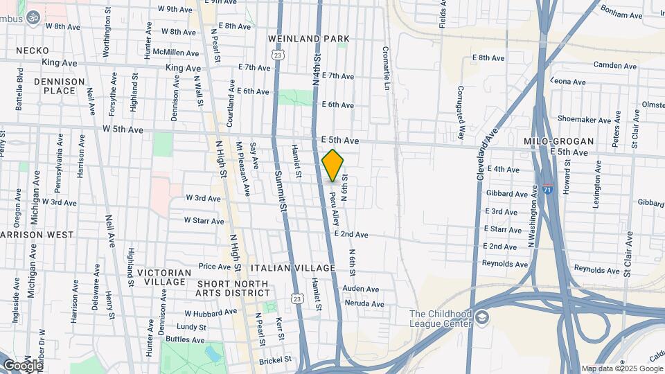 243 Detroit Ave Mapa y Detalles de la Ubicación