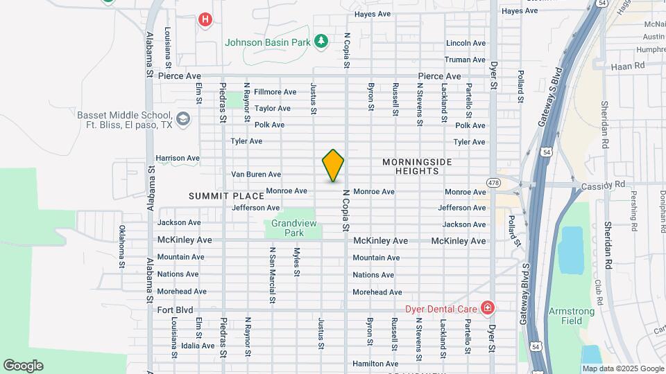 3325 Monroe Ave Map and Location Details
