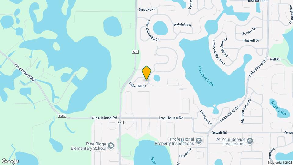 10433 Lake Hill Dr Map and Location Details