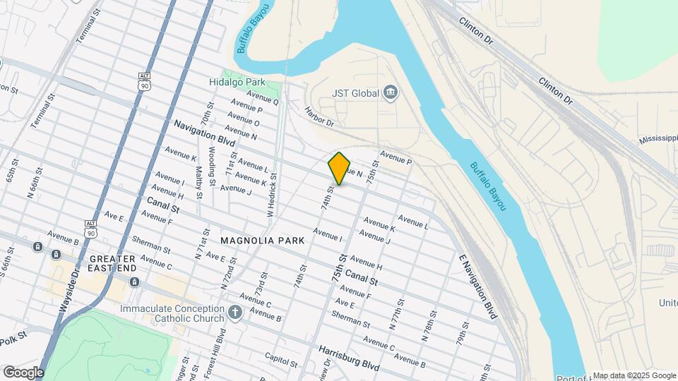 7409 Avenue L Map and Location Details