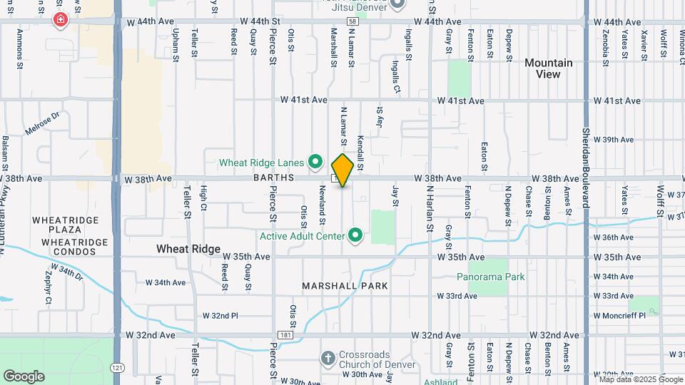3750 Marshall St Map and Location Details