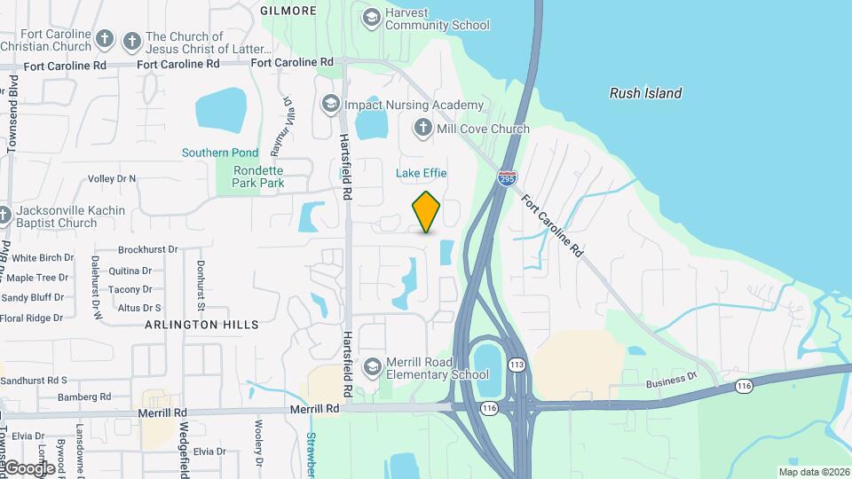 8311 Abbeyfield Dr, Unit 1608 Map and Location Details