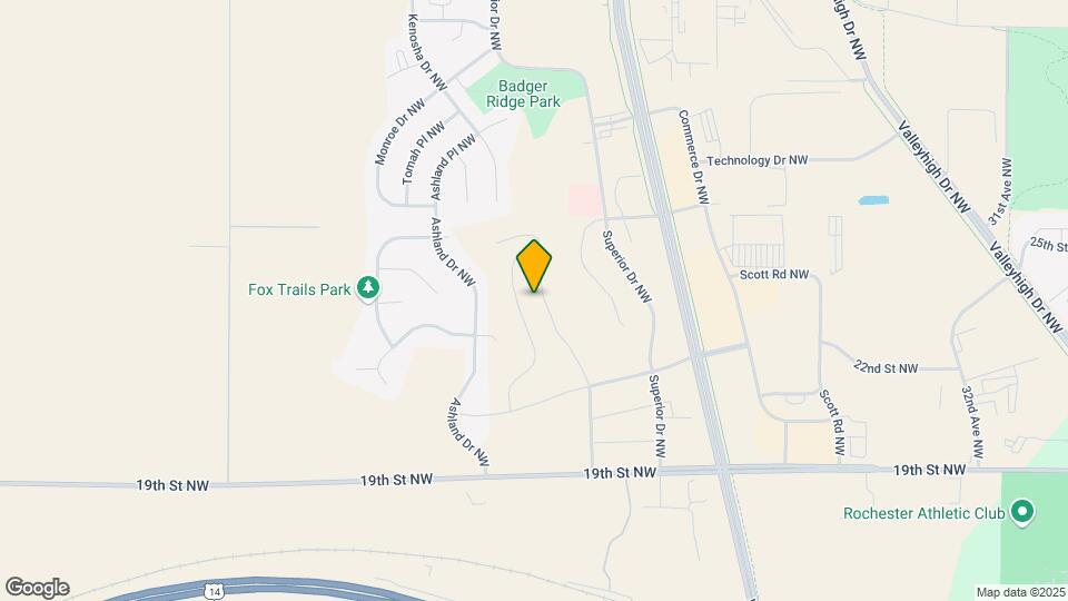 2305 Jordyn Rd NW Map and Location Details