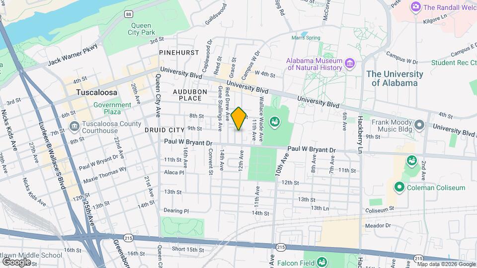 Hamilton Apartments Map and Location Details