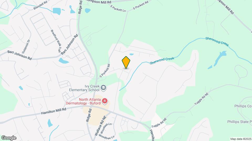 3511 Hamilton Creek Trail NE Mapa y Detalles de la Ubicación