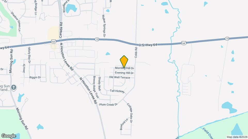 10215 Morning Hill Dr Mapa y Detalles de la Ubicación