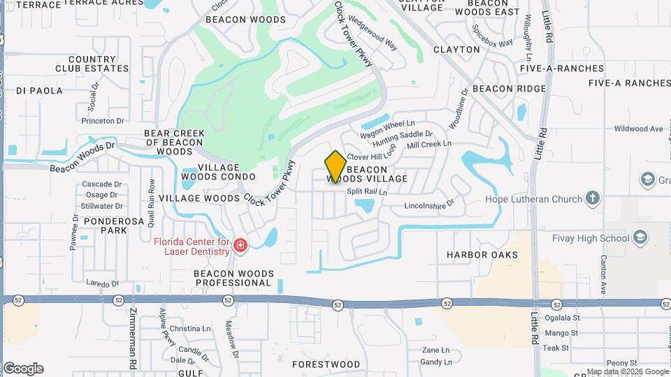 8213 Split Rail Ln Map and Location Details
