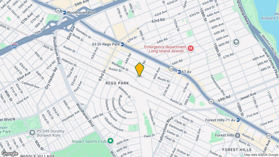 65-36 Wetherole St Map and Location Details