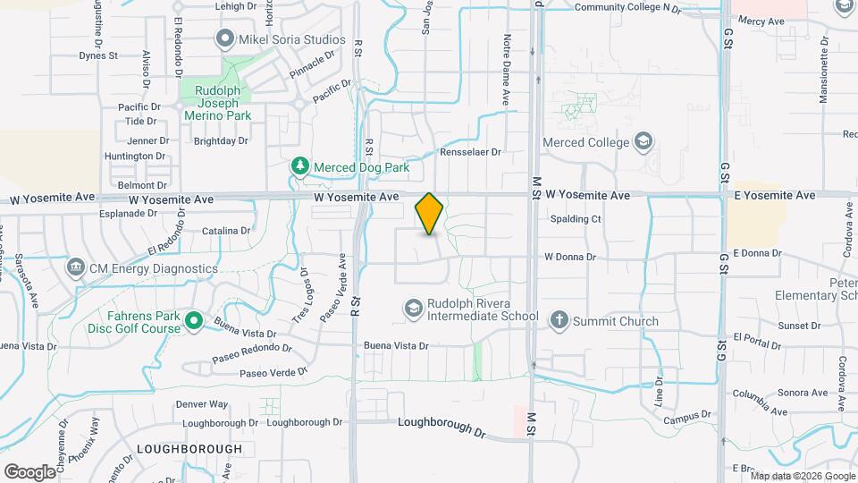 3567 San Jose Ave Map and Location Details